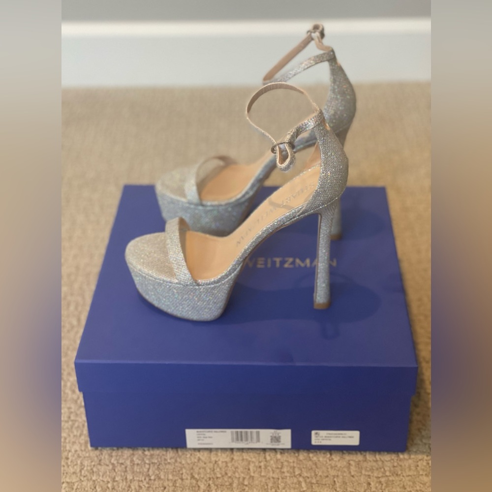 Stuart Weitzman Nudistcurve Platforms - Size 36.5 - image 5